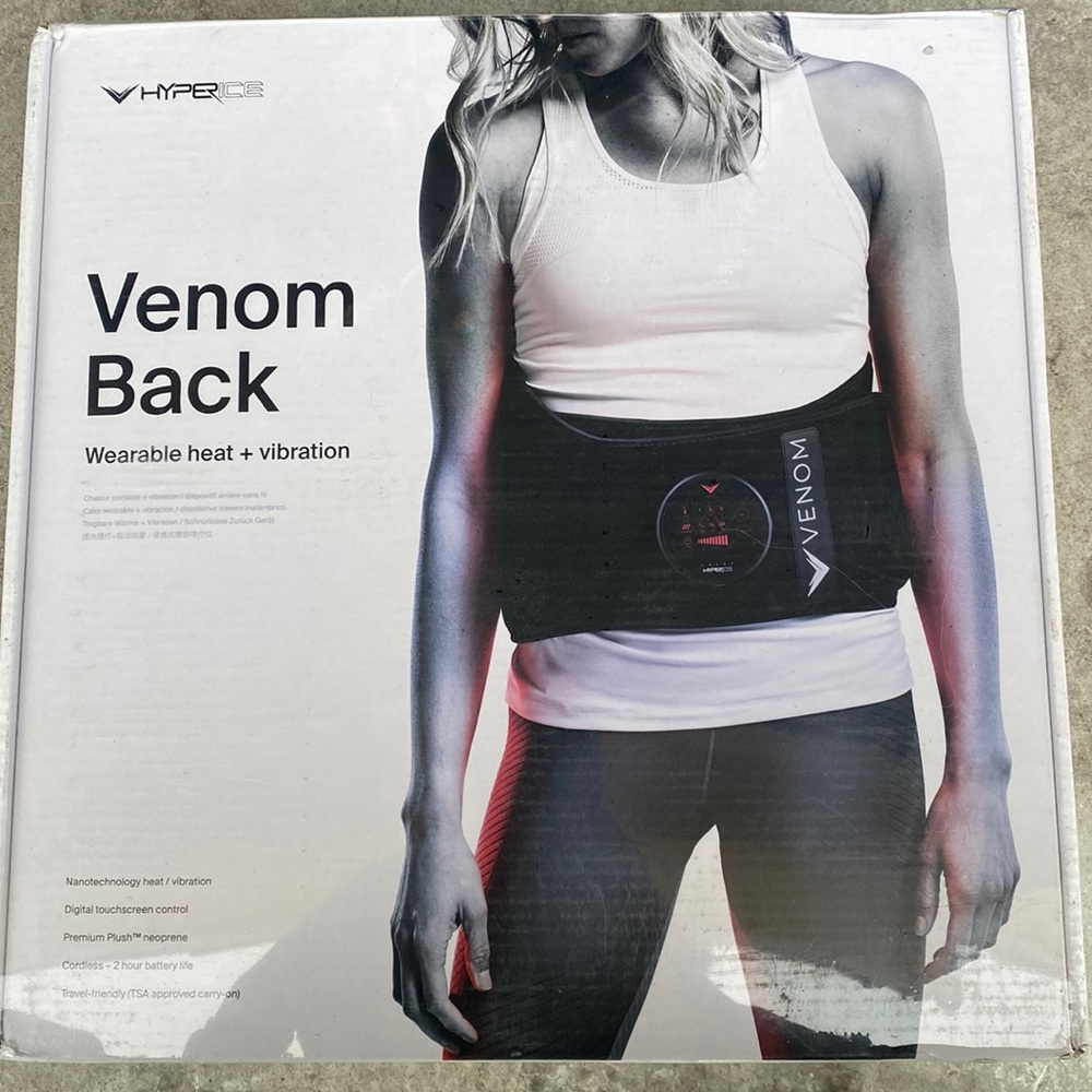 Hyperice Venom Back wearable heat + Vibration